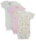 Load image into Gallery viewer, Preemie Girls Printed Short Sleeve Variety Pack
