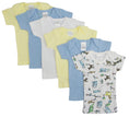 Load image into Gallery viewer, Boys Pastel Variety Short Sleeve Lap T-shirts 6
