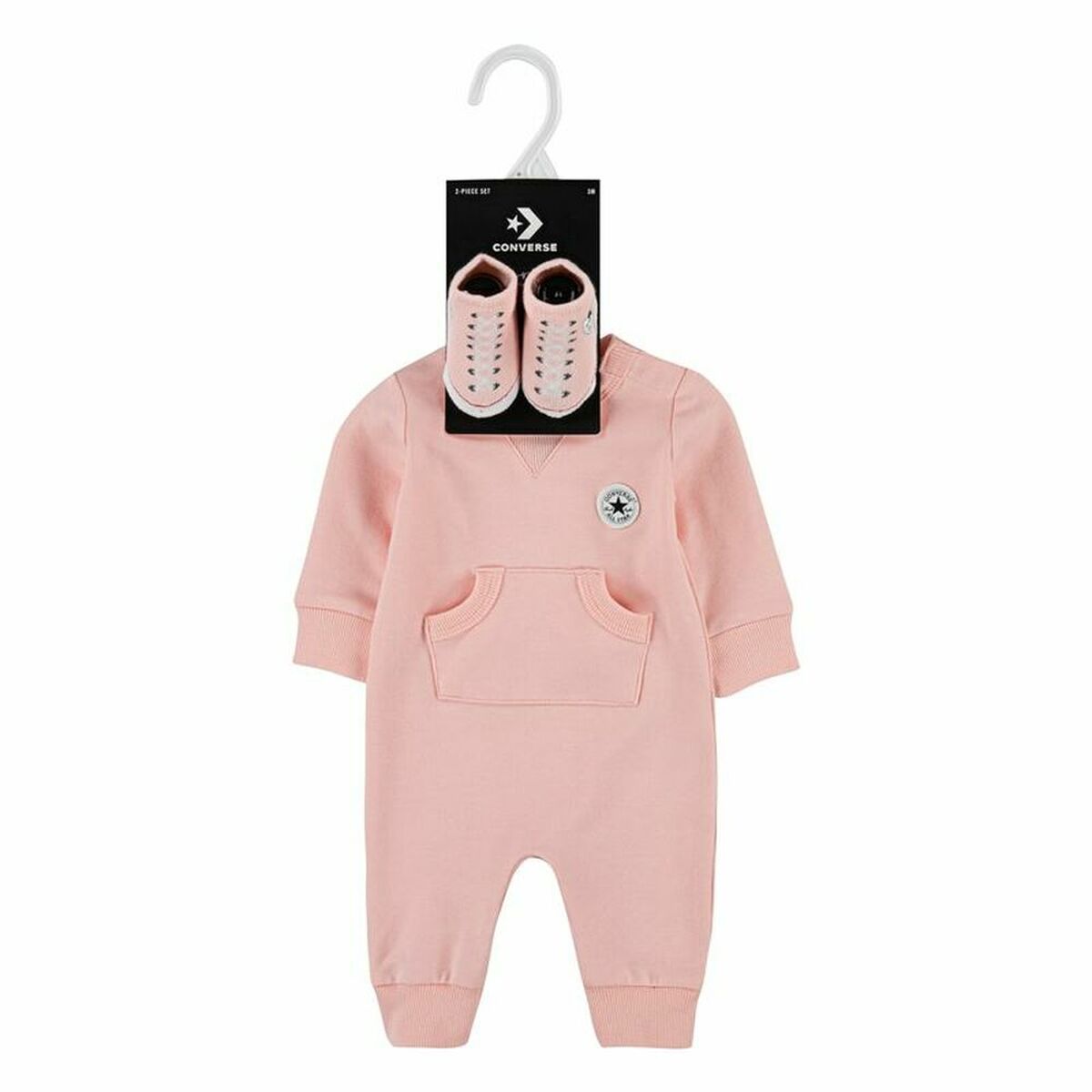 Sports Outfit for Baby Converse Chuck Patch Coverall Pink