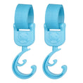 Load image into Gallery viewer, 1-2pcs Baby Hanger Baby Bag Stroller Hooks Pram Rotate 360 Degree Baby
