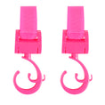 Load image into Gallery viewer, 1-2pcs Baby Hanger Baby Bag Stroller Hooks Pram Rotate 360 Degree Baby
