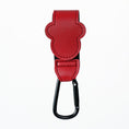 Load image into Gallery viewer, 1/2pcs PU Leather Baby Bag Stroller Hook Rotatable Cart Organizer Pram
