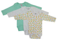 Load image into Gallery viewer, Boys Longsleeve Printed Onesie Variety Pack
