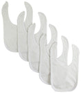 Load image into Gallery viewer, Solid White Bib (Pack of 5)
