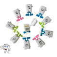 Load image into Gallery viewer, 10pcs Baby Tooth Box Cute Cartoon Kids Teeth Organizer Plastic Milk
