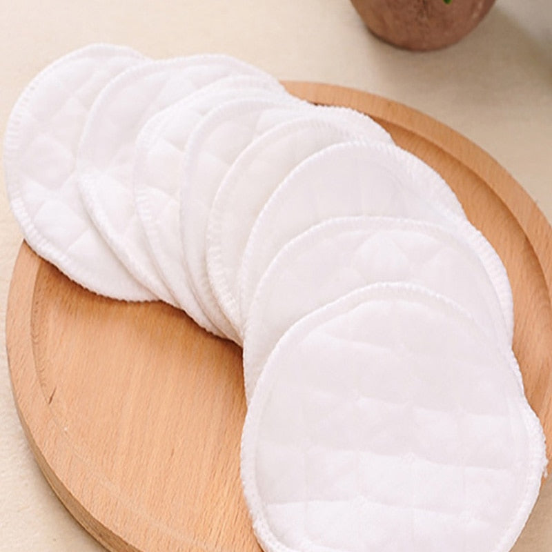 12pc Reusable Nursing Breast Pads Washable Soft Absorbent Baby