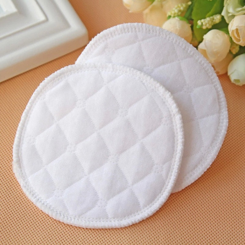 12pc Reusable Nursing Breast Pads Washable Soft Absorbent Baby