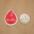 Load image into Gallery viewer, 12pcs/lot Baby Milestone Number Monthly Memorial Cards Newborn Baby
