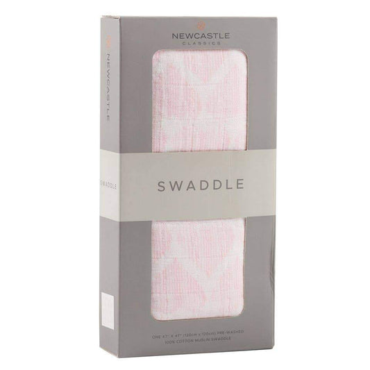 Newcastle Classics - Matchstick Hearts Swaddle