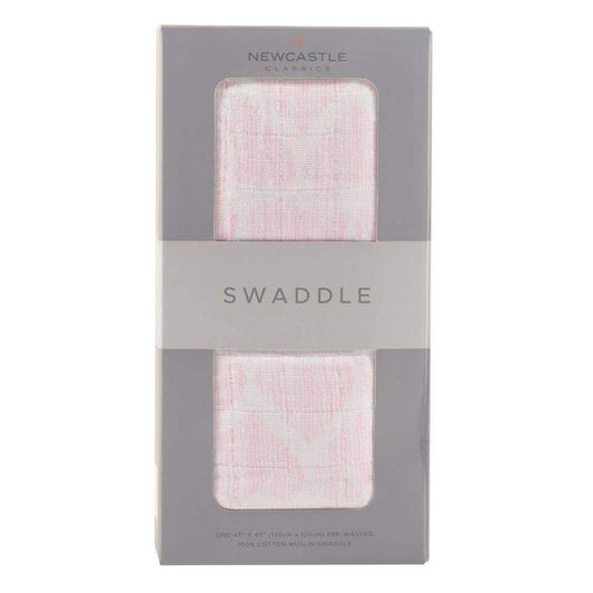 Newcastle Classics - Matchstick Hearts Swaddle