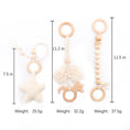 Load image into Gallery viewer, 1set Wooden Rattle Teethers Baby Toys Play Gym Mobile Newborn Sensory
