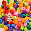 Load image into Gallery viewer, 20/40pcs Primary Lacing Beads Educational Montessori Stringing Toy
