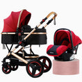 Load image into Gallery viewer, 2021 High Landscape Baby Stroller 3 In 1 With Car Seat And Stroller
