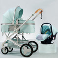 Load image into Gallery viewer, 2021 High Landscape Baby Stroller 3 In 1 With Car Seat And Stroller
