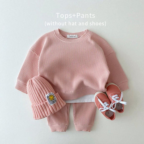 2022 Korea Toddler Baby Clothing Sets For Infant Baby Boys Clothes Set