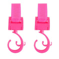 Load image into Gallery viewer, 2pcs Baby Hanger Baby Bag Stroller Hooks Pram Rotate 360 Degree Baby
