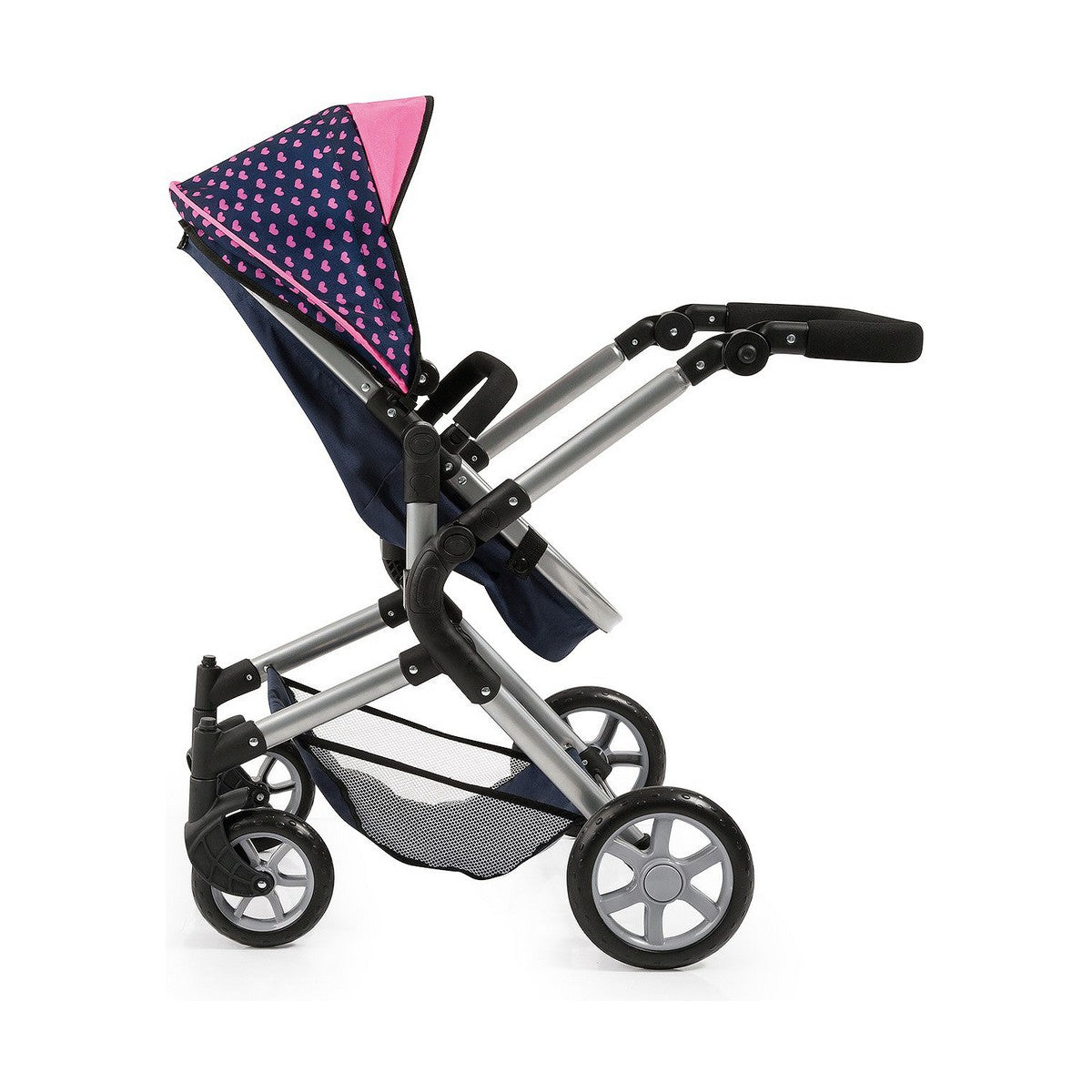 Doll Stroller Reig Combi Neo Pro Navy Blue 63 cm