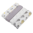 Load image into Gallery viewer, Traveler Bamboo Muslin Swaddle 4PK
