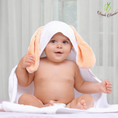 Load image into Gallery viewer, Amber Bunny Hooded Towel & 2 Washcloths
