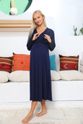 Load image into Gallery viewer, Shopymommy 55102 Silence Lace Embroidered Maternity & Nursing
