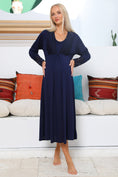 Load image into Gallery viewer, Shopymommy 55102 Silence Lace Embroidered Maternity & Nursing
