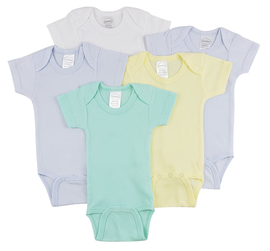 Bambini Short Sleeve One Piece 5 Pack