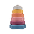 Load image into Gallery viewer, 6pcs Baby Toy Soft Building Blocks Silicone Stacking Blocks Round
