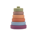 Load image into Gallery viewer, 6pcs Baby Toy Soft Building Blocks Silicone Stacking Blocks Round
