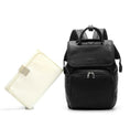 Load image into Gallery viewer, 7-in-1 Baby Diaper Bag Solid Pu Leather Mummy Maternity Bag Large
