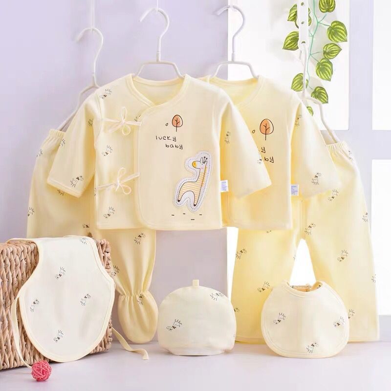 Cotton T-shirt+pants+hats | Newborn Baby Clothes Set | Cotton Toddler