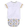 Load image into Gallery viewer, Set of clothes Looney Tunes Grey White Baby
