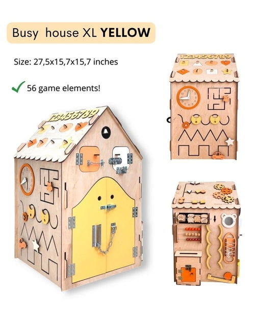 Bestseller! XL Busy Board House