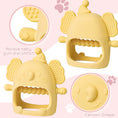 Load image into Gallery viewer, TYRY.HU Baby Silicone Teether Toys Cute Elephant Shape Teether Gum
