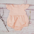 Load image into Gallery viewer, Cotton Newborn Onesie and Bonnet Set
