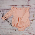 Load image into Gallery viewer, Cotton Newborn Onesie and Bonnet Set
