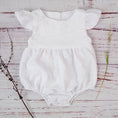 Load image into Gallery viewer, Cotton Newborn Onesie and Bonnet Set
