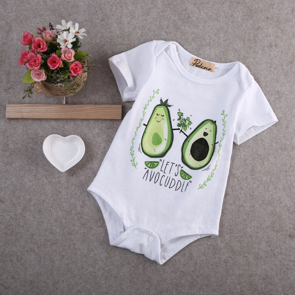 Avocado summer Newborn kids children clothing