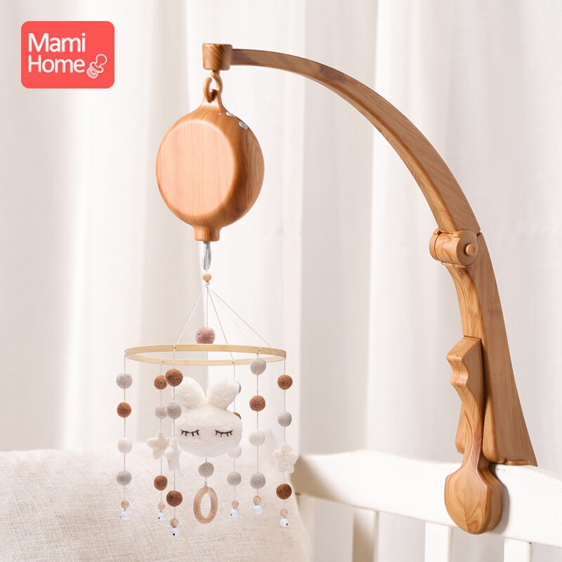 Baby Bed Bell Musical Crib Mobile Toys | Music Bed Bell Toys Baby Crib