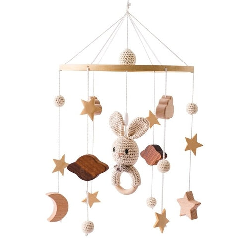 Baby Bed Bell Musical Crib Mobile Toys | Music Bed Bell Toys Baby Crib