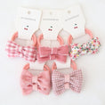 Load image into Gallery viewer, Baby Hair Band Girls Ties Bows Elastic Rubber Band Scrunchies
