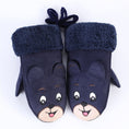 Load image into Gallery viewer, Faux Suede Bear Mittens
