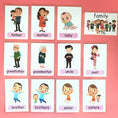 Load image into Gallery viewer, Baby Montessori Toys Emotion Weather Learning Card Cartoon English
