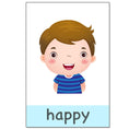 Load image into Gallery viewer, Baby Montessori Toys Emotion Weather Learning Card Cartoon English
