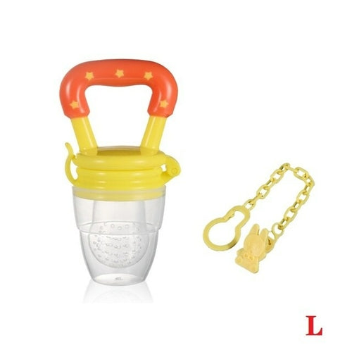 Baby Nipple Fresh Food Fruit Milk Feeding Bottles Nibbler Learn