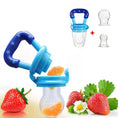 Load image into Gallery viewer, Baby Nipple Fresh Food Fruit Milk Feeding Bottles Nibbler Learn
