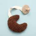 Load image into Gallery viewer, Baby Pacifier Clip Sherpa Star Moon Infant Newborn Pacifier Chain
