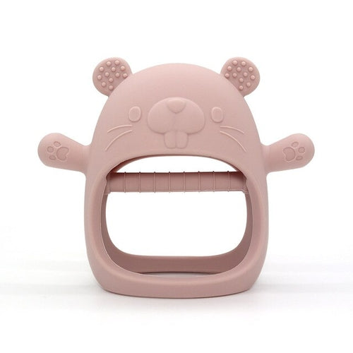 Baby Silicone Teether Gloves Pacifiers Kids Teething Toys Newborn