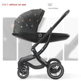 Load image into Gallery viewer, Baby Stroller 2in1/3 In 1,luxury Baby Carriage With Car Seat,eggshell
