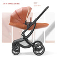 Load image into Gallery viewer, Baby Stroller 2in1/3 In 1,luxury Baby Carriage With Car Seat,eggshell
