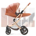 Load image into Gallery viewer, Baby Stroller 2in1/3 In 1,luxury Baby Carriage With Car Seat,eggshell
